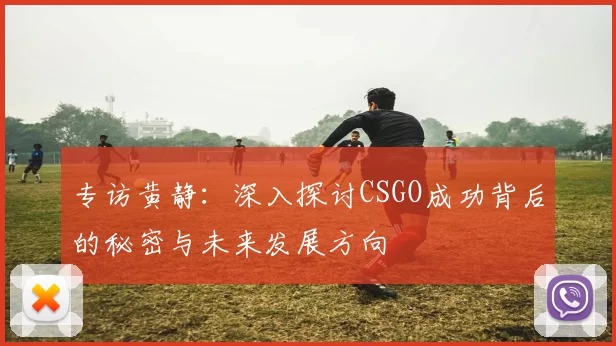 专访黄静：深入探讨CSGO成功背后的秘密与未来发展方向