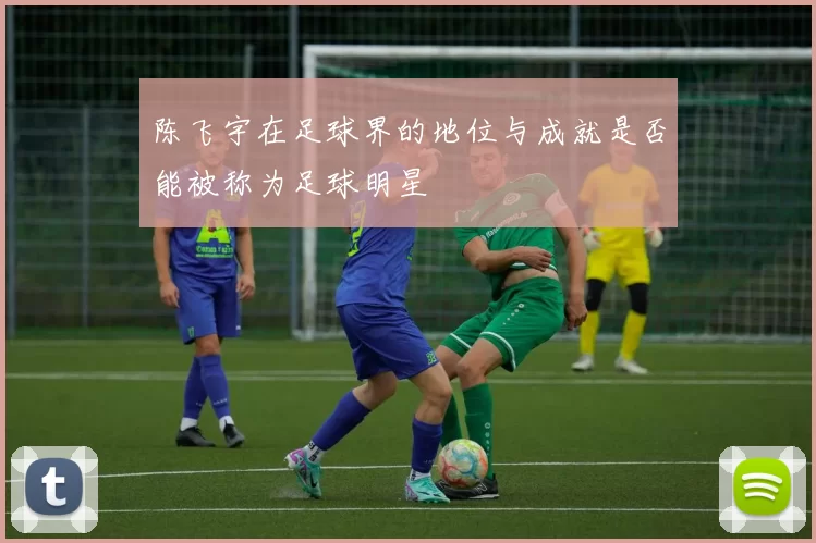 陈飞宇在足球界的地位与成就是否能被称为足球明星